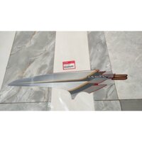 Tem ốp sườn bên trái - tem hông HONDA WAVE S100 màu Đỏ. *R313C* 87108KVR880ZB