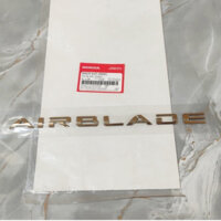 Tem ốp sườn chữ nổi AIR BLADE màu Vàng năm 2020-2021. *TYPE3* 86835K1FV00ZC