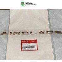 Tem ốp sườn chữ nổi AIR BLADE màu Vàng (2020-2021) *TYPE2* (86835-K1F-V00ZA)