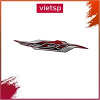 Tem Ốp Sườn Trái HONDA Wave 110 2022 Màu Đỏ (86645K89V70ZC)