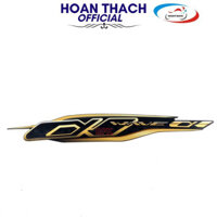 Tem Ốp Sườn Trái Xe Máy Wave A 110 Màu Vàng Đen honda, chính hãng HOANTHACH 86645K89V50ZD hoanthachstore