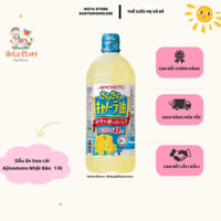 [Tem phụ] Dầu Ăn Hoa Cải Ajinomoto Nhật Bản 1000g Tốt Cho Sức Khỏe