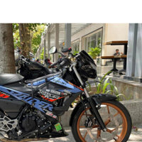 TEM RAIDER R150 SUZUKI CHỈ SỌC DECAL 3A