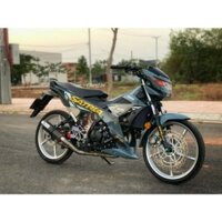 Tem Rờ Suzuki Satria F150 Dán Xe Xám Xi Măng