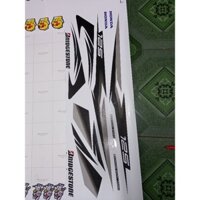 tem rời AB 2015 đen xám dán xe trắng