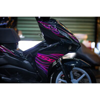 Tem rời Ab đen lửa tím đen, tem 3 lớp không phai màu