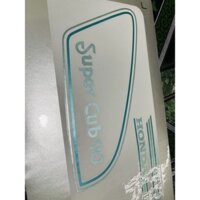Tem rời Candy Super Cub 90 dán mọi màu xe