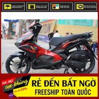 Tem Rời Dán Xe Air Blade 2016 Mẫu Zin Đen Đỏ