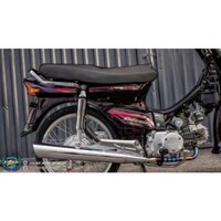 Tem Rời Dán Xe Dream Mẫu Super Dream Tím Hồng Cực Đẹp, Hàng 3 Lớp Chất Lượng Cao Quyen Decal - Phong Decal