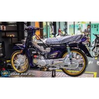 Tem Rời Dán Xe Dream Mẫu Zin Cánh Chim Xanh Tím