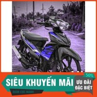 Tem Rời Dán xe Elegant SYM 50 cc 100cc đỏ, xanh, hồng, vàng, đen chế mẫu LC  mẫu mới đổi màu linh hoạt.