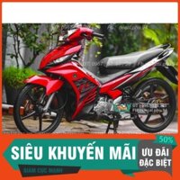 Tem Rời Dán Xe Exciter 135 Lc đen đỏ