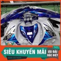 Tem Rời Dán Xe Exciter 135 xanh gp trắng Exciter 1