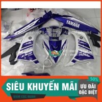 Tem Rời Dán Xe Exciter 135 Xanh trắng Gp giả zin