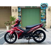 Tem Rời Dán Xe Exciter 135 2011 Mẫu RC Số 135 Trắng Đỏ Đen Cực Đẹp, Hàng 3 Lớp Chất Lượng Cao