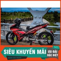 Tem Rời Dán Xe Exciter 150 đỏ đen Ex