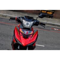 Tem Rời Dán Xe Exciter 150 Mẫu King Drag Đỏ Đen