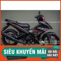 Tem Rời Dán Xe Exciter 150 Mx đen nhám