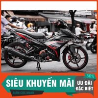 Tem Rời Dán xe Exciter 150 RC đen nhám