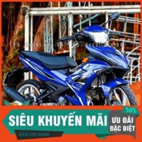 Tem Rời Dán Xe Exciter 150 RC xanh dương 2019