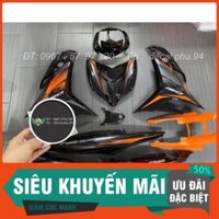 Tem Rời Dán Xe Exciter 150 Rc Cam đen Xe đen