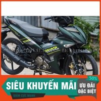 Tem Rời Dán Xe Exciter 150 xám xanh Sniper nhám