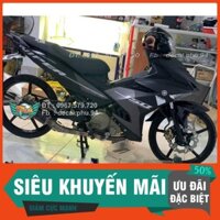 Tem Rời Dán Xe Exciter 150 Sniper Trắng đen nhám