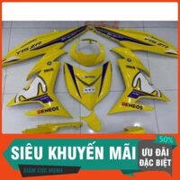 Tem Rời Dán Xe Exciter 150 Movistar vàng