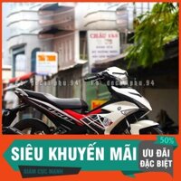 Tem Rời Dán Xe exciter 150 y15zr trắng đỏ