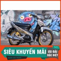 Tem Rời Dán Xe Future neo bạc đen