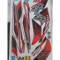 Tem rời dán xe jupiter mx