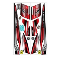 Tem rời dán xe jupiter mx