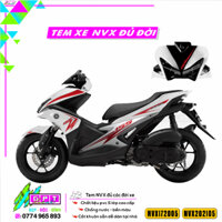 Tem Rời Dán Xe NVX Yamaha Mẫu Light I 05 I Decal Dán Xe NVX Cao Cấp Chống Nước - Bền Màu Cho V1 V2