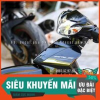 Tem Rời Dán Xe Sirius đen 2015