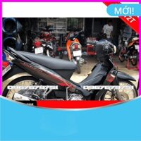 Tem Rời Dán Xe Sirius đỏ đen Giả zin