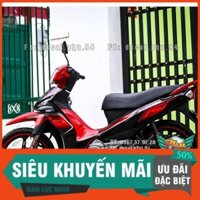 Tem Rời Dán Xe Sirius FI đỏ đen