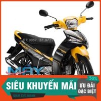 Tem Rời Dán Xe Sirius Fi Vàng Đen