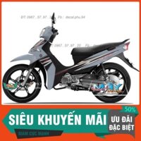 Tem Rời Dán Xe Sirius Fi Xi măng