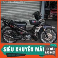 Tem Rời Dán Xe Sirius Fi Movisatr Trắng đen