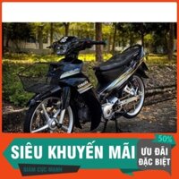 Tem Rời Dán Xe Sirius giả zin đen trắng