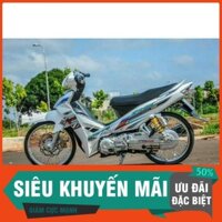 Tem Rời Dán Xe Sirius trắng 7 màu