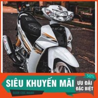 Tem Rời Dán Xe Sirius Trắng Cam Mới