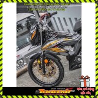 Tem Rời Dán Xe Sonic Mẫu Chỉ Vàng Đen Bạc Chấm Bi Cực Đẹp, Hàng 3 Lớp Chất Lượng Cao [TXC]