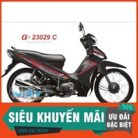 Tem Rời Dán Xe Taurus đỏ đen xám