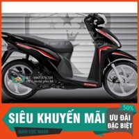 Tem Rời Dán Xe Visio Chỉ đỏ đen