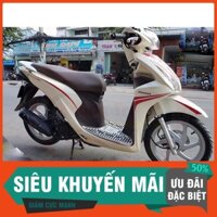 Tem Rời Dán Xe Vision xe trắng chỉ đỏ 1