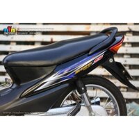 Tem Rời Dán Xe Wave A 100 Mẫu Xanh Đen Trắng