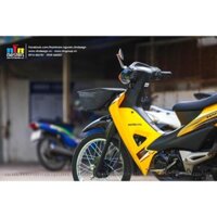 Tem Rời Dán Xe Wave  A 100 Mẫu Vàng Đen