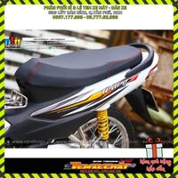 Tem Rời Dán Xe Wave  A 110 Mẫu Vàng Đen Trắng Cực Đẹp, Hàng 3 Lớp Chất Lượng Cao [TXC]