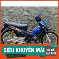 Tem Rời Dán Xe Wave A Xanh Đen Rời